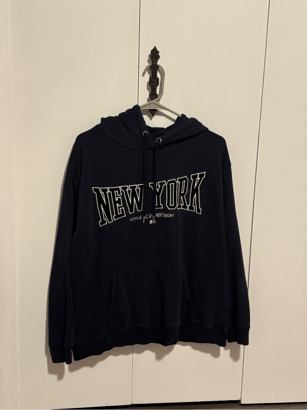H&M Black 'New York' Graphic Hoodie